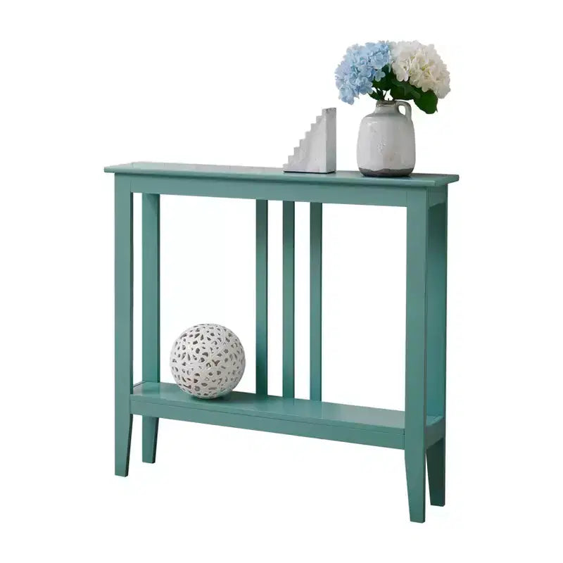 Narrow Console Table with Shelves for Entryway, Hallway or Living Room