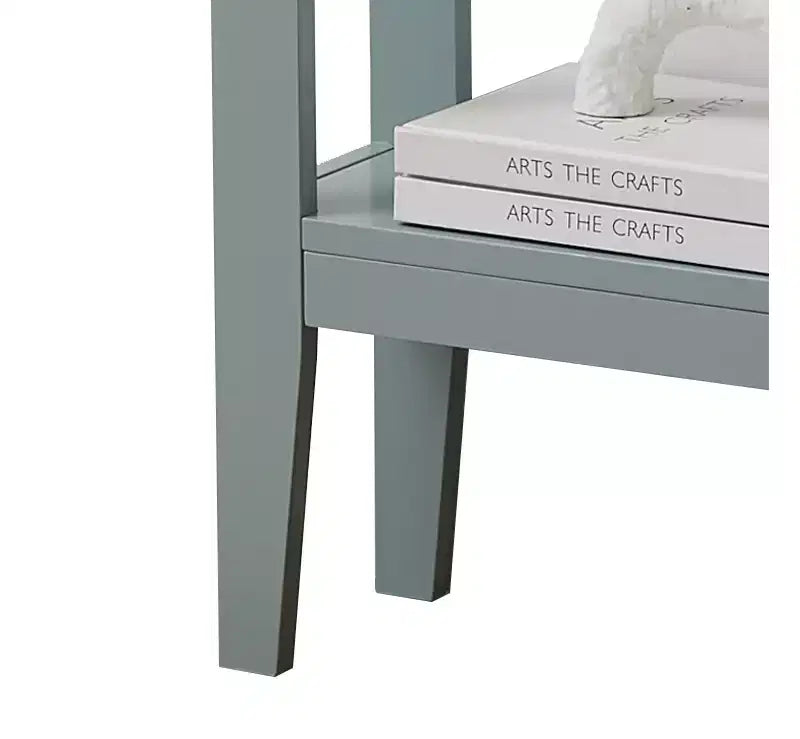 Narrow Console Table with Shelves for Entryway, Hallway or Living Room