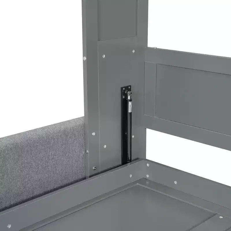 Full Size Murphy Bed with Sofa and Cushion