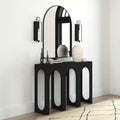 47" Solid Wood Narrow Console Table, Entryway Foyer Table