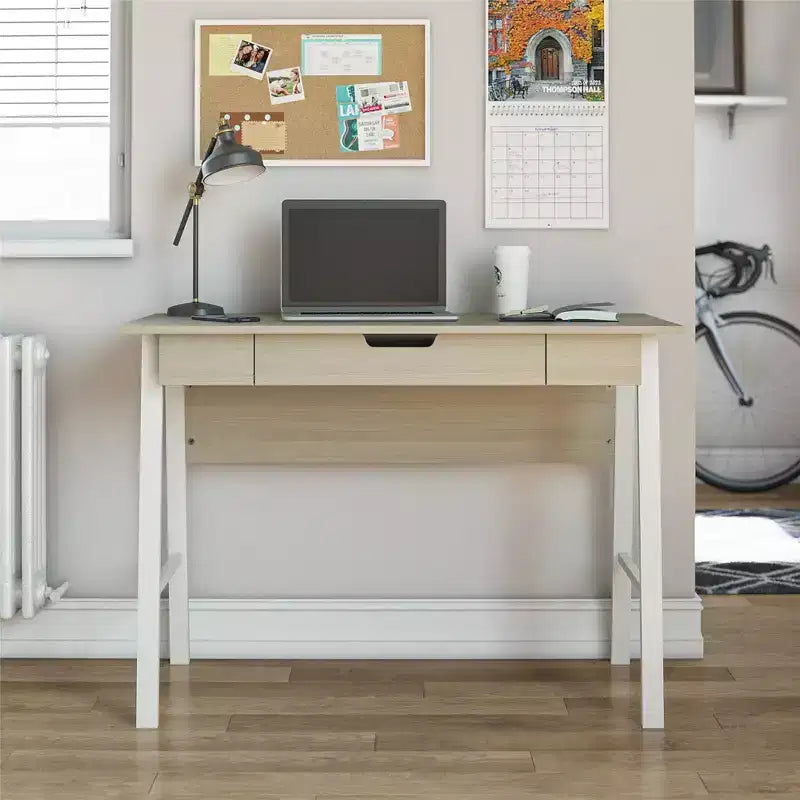 A-Frame Computer Desk with Drawer