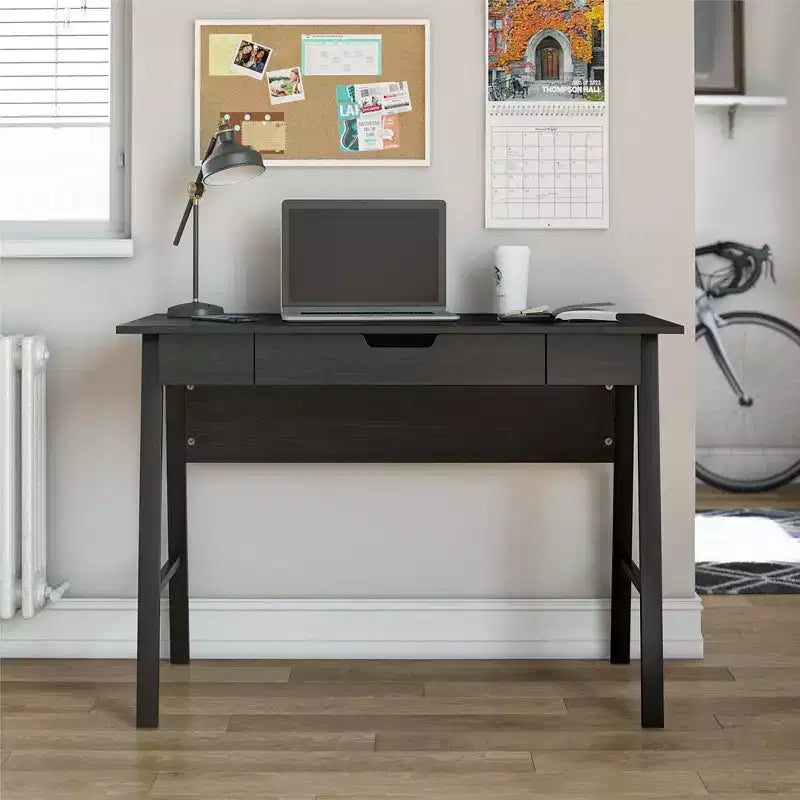 A-Frame Computer Desk with Drawer
