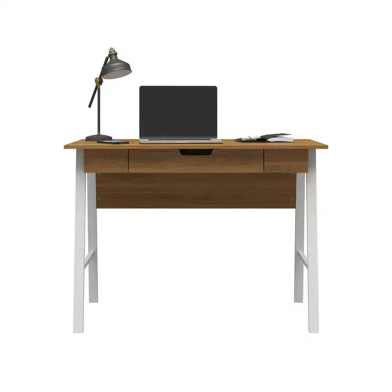 A-Frame Computer Desk with Drawer