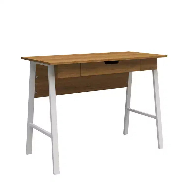 A-Frame Computer Desk with Drawer