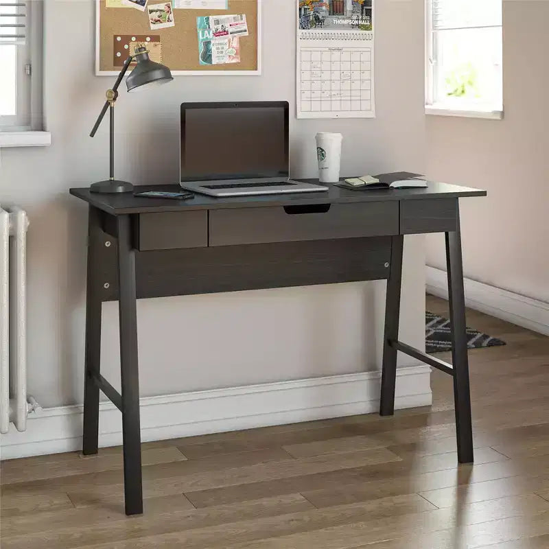 A-Frame Computer Desk with Drawer