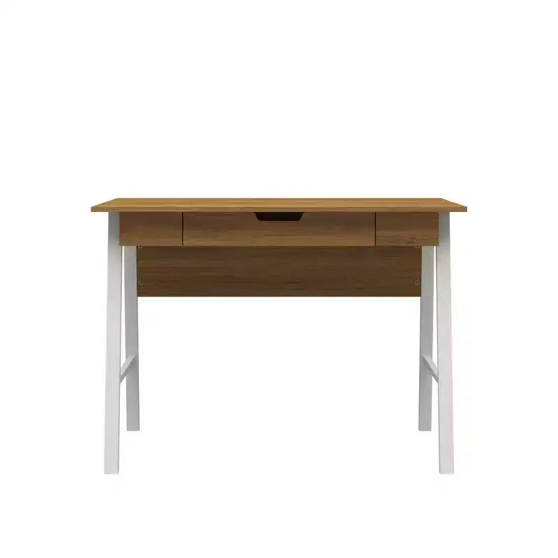 A-Frame Computer Desk with Drawer