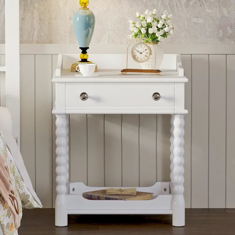 4-Pieces Retro Style Bedroom Sets by Harper&Bright Designs