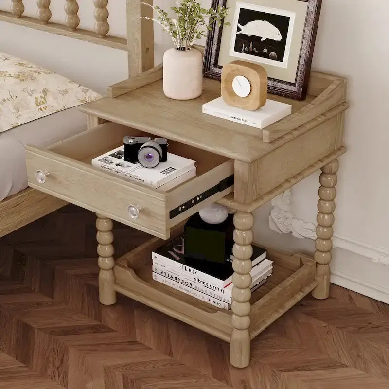 4-Pieces Retro Style Bedroom Sets by Harper&Bright Designs