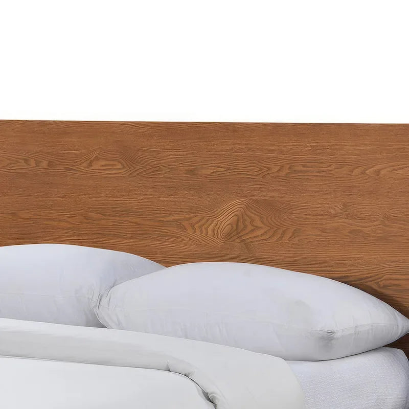 Furniture of America Beau Midcentury 4-Piece Low Profile Platform Bedroom Set