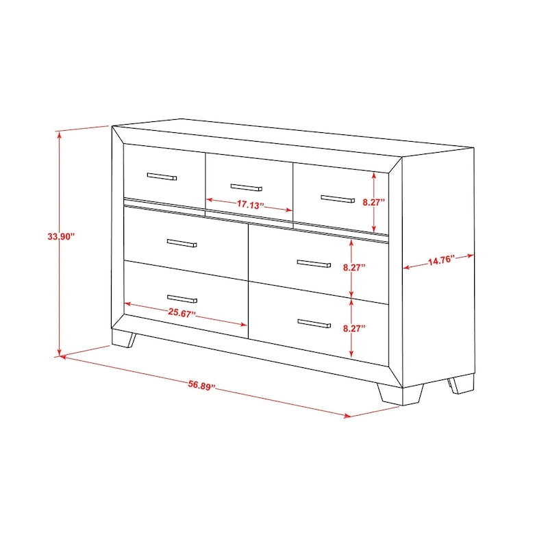 East West Furniture Denali Queen Size Bedroom Set with Upholstered Headboard (Pieces Option)