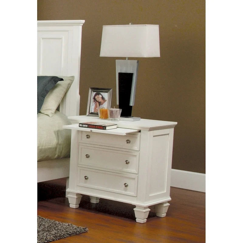 Grace 3-piece Storage Bedroom Set with 2 Nightstands