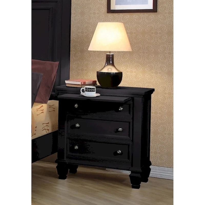 Grace 3-piece Storage Bedroom Set with 2 Nightstands