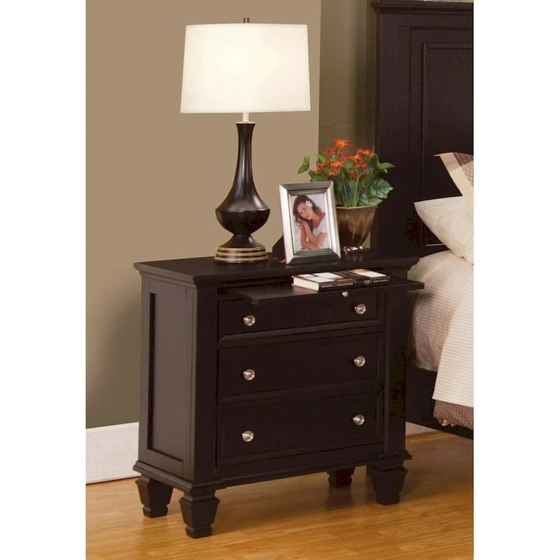 Grace 3-piece Storage Bedroom Set with 2 Nightstands