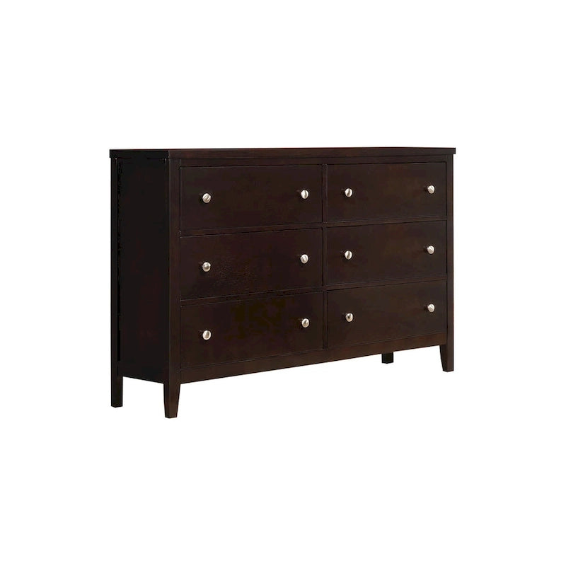 Pocatello Cappuccino 4-piece Upholstered Bedroom Set