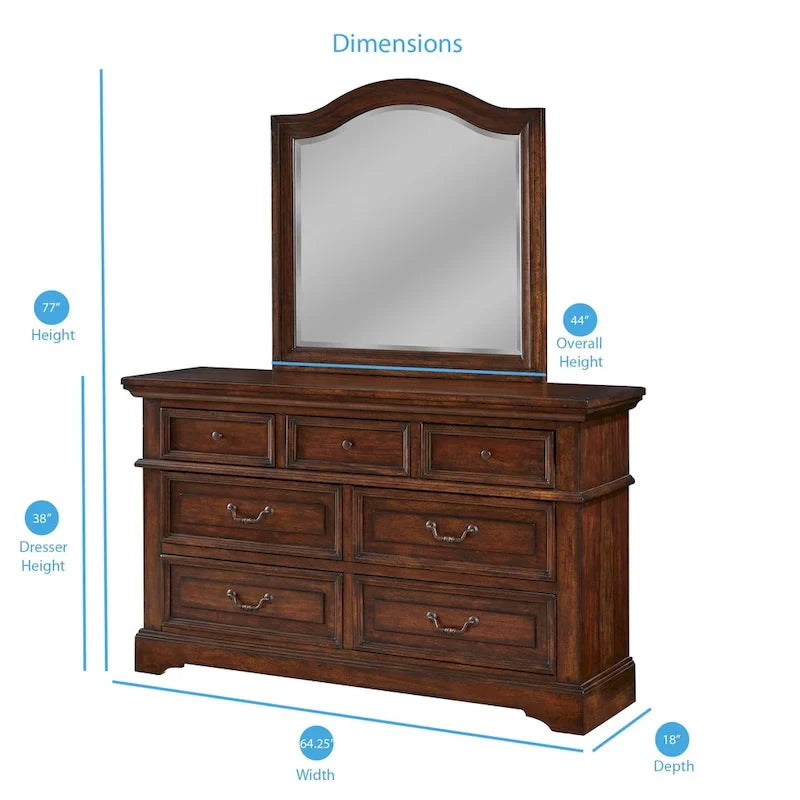 Lakewood Panel 5-piece Bedroom Set