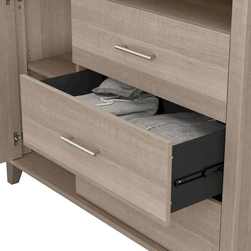 Somerset 6 Piece Full/Queen Size Bedroom Set by Bush Furniture