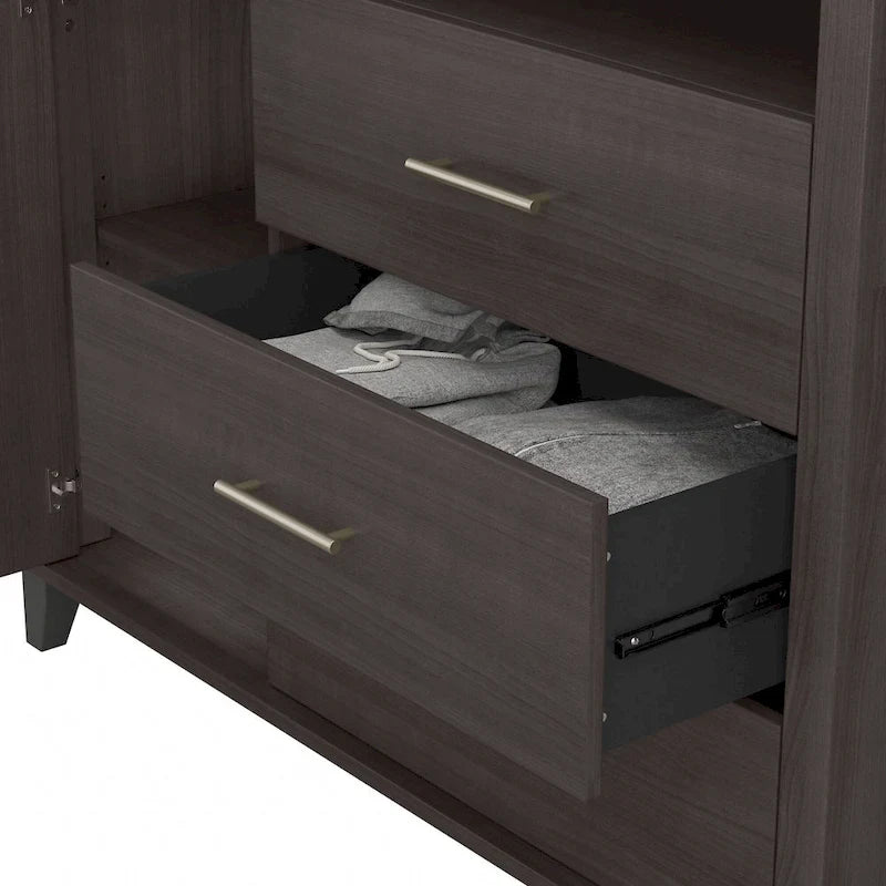 Somerset 6 Piece Full/Queen Size Bedroom Set by Bush Furniture