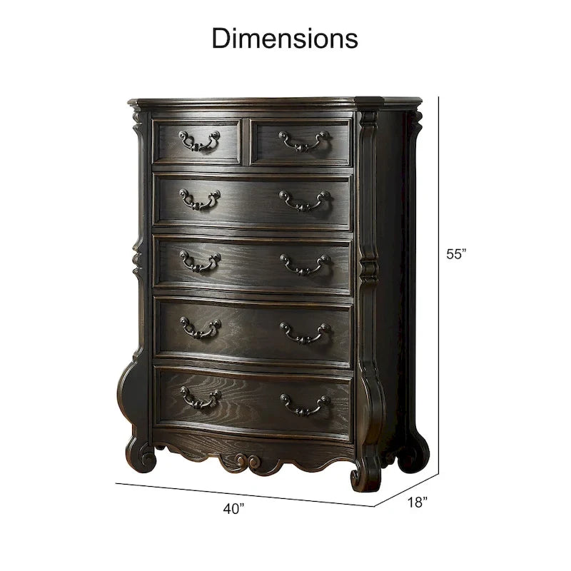 Steve Silver Raymond 6-Piece Sleigh Bedroom Set