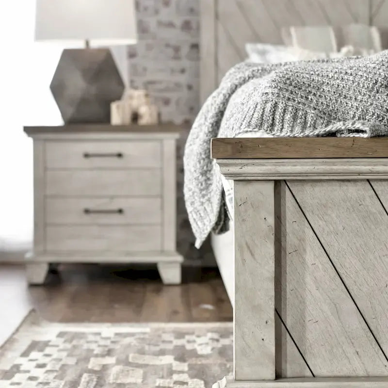 Steve Silver Overlook Rustic 4-piece Bedroom Set