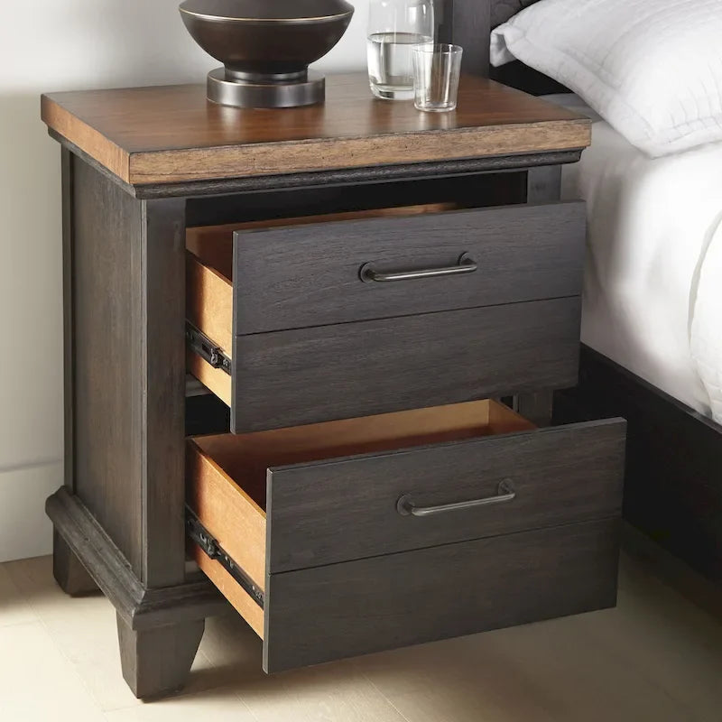 Steve Silver Overlook Rustic 4-piece Bedroom Set