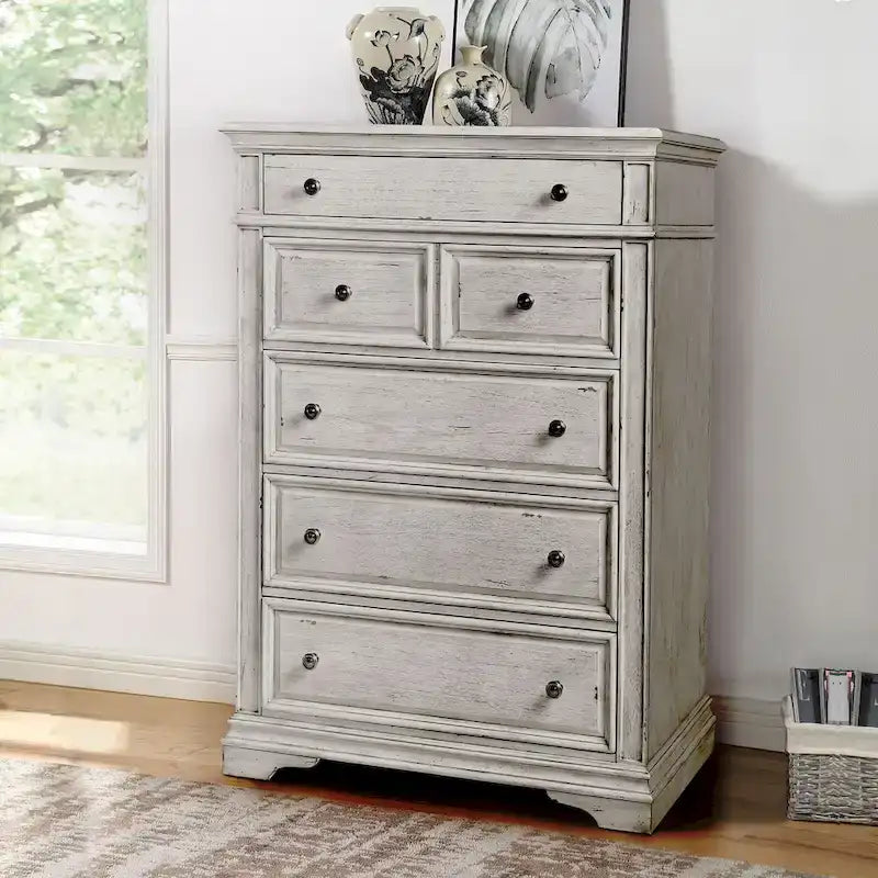 Steve Silver Havenwood 5-piece Upholstered Panel Bedroom Set