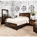 Furniture of America Figh Contemporary Walnut 4-piece Bedroom Set
