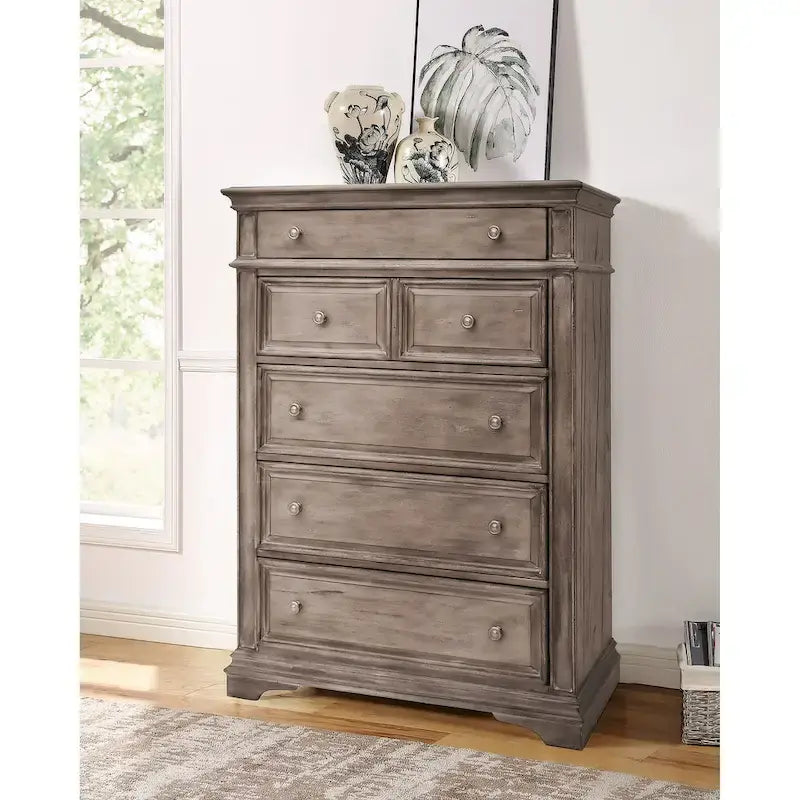 Steve Silver Havenwood 6-piece Upholstered Panel Bedroom Set