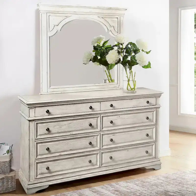 Steve Silver Havenwood 6-piece Upholstered Panel Bedroom Set