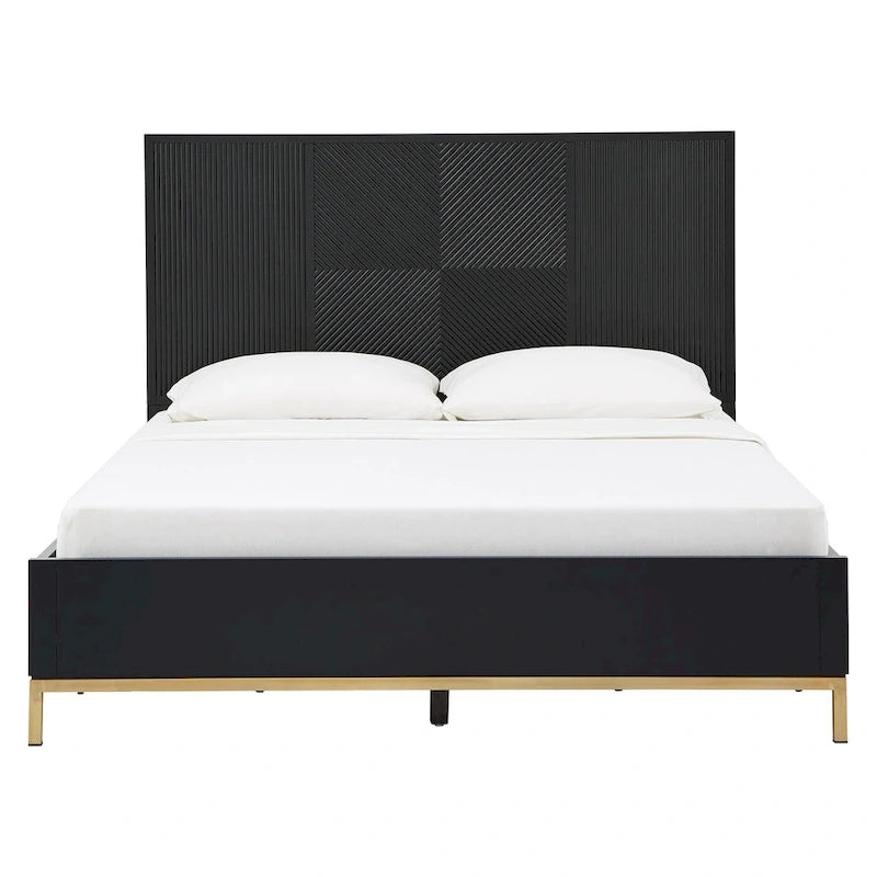 Elea Carved Chevron Bedroom Set by iNSPIRE Q Bold