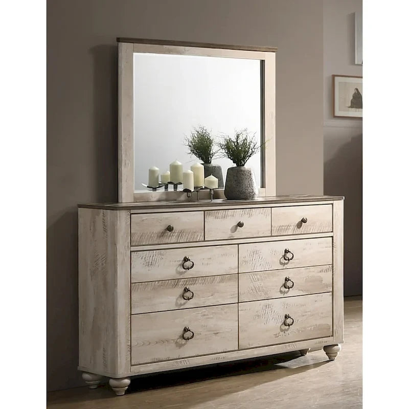 Roundhill Furniture Imerland Contemporary 6-Piece Queen Bedroom Set