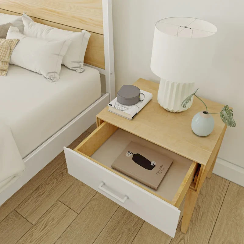 Plank and Beam 3 Piece Queen-Size Bedroom Set with 2 Nightstands