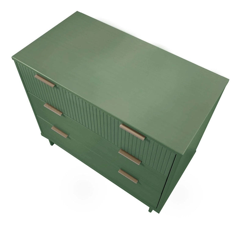 Manhattan Comfort 2-Piece Granville Modern Solid Wood Standard Dresser and Nightstand Set