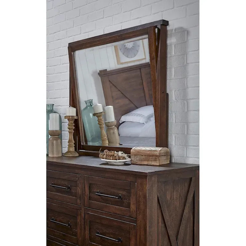 Simply Solid Shelba Solid Wood 6-piece Storage Bedroom Collection