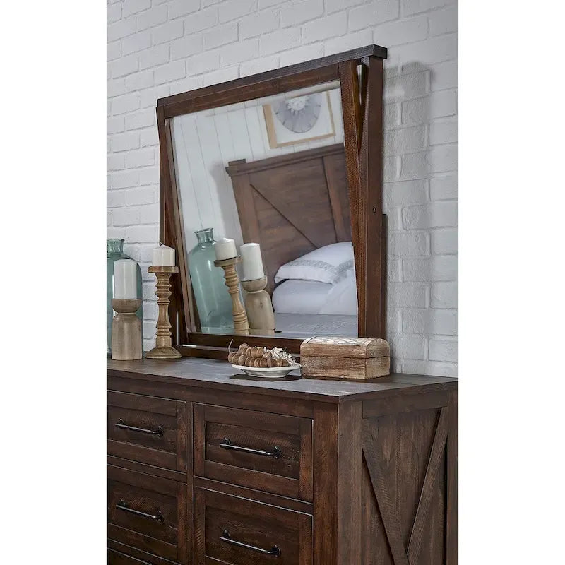 Simply Solid Shelba Solid Wood 5-piece Storage Bedroom Set