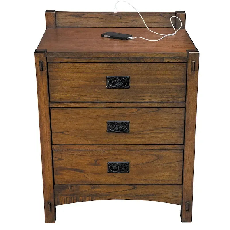 Aira 3-piece Solid Wood King Storage Bedroom Set