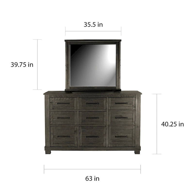 Simply Solid Sharla Solid Wood 6-piece Storage Bedroom Collection
