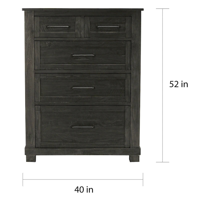 Simply Solid Sharla Solid Wood 6-piece Storage Bedroom Collection