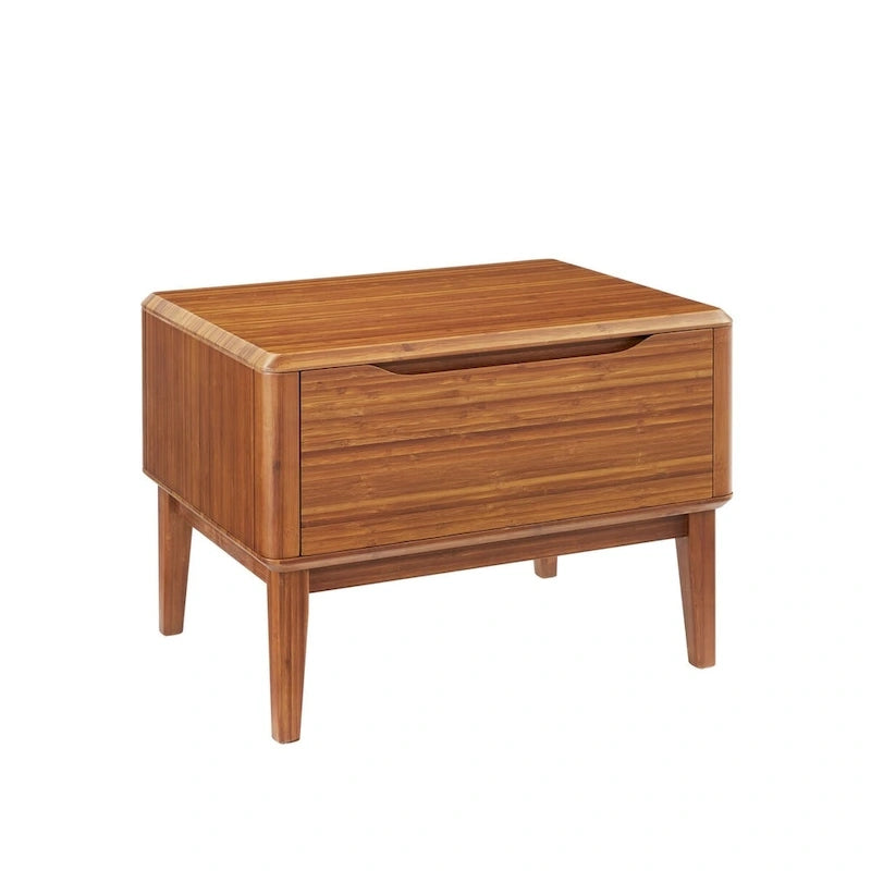 Dylan 4pc Queen Platform Bedroom Set with Dresser in Copper