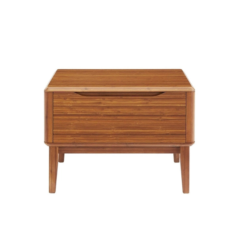 Dylan 4pc Queen Platform Bedroom Set with Dresser in Copper
