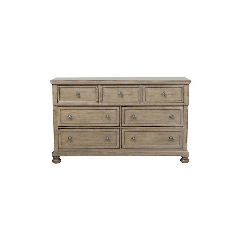 Donald 3 Piece Gray Modern Sleigh Storage Platform Bedroom Set