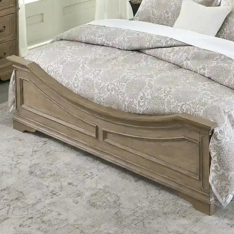 Magnolia Manor Panel Bed, Dresser and Mirror Set