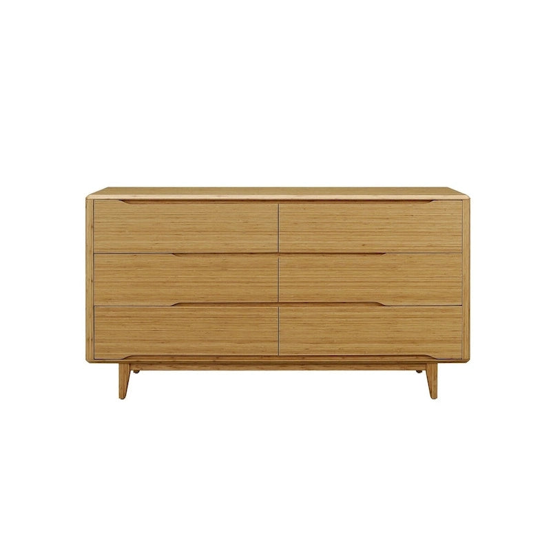 Dylan 4pc Queen Platform Bedroom Set with Dresser in Golden