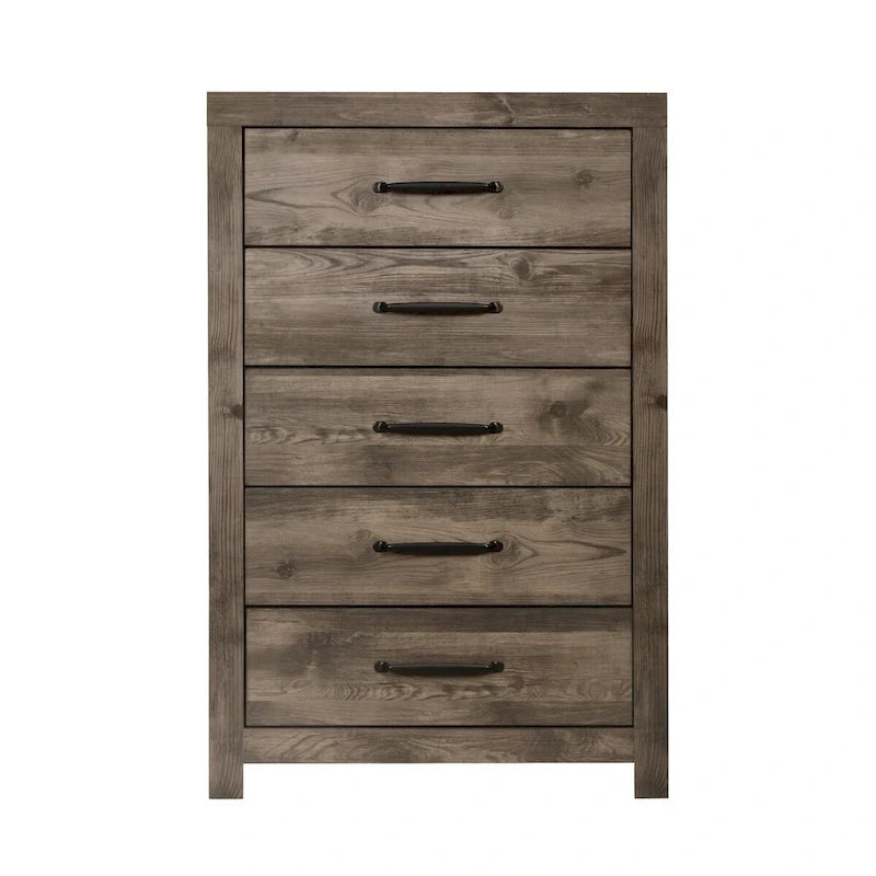 New Classic Furniture Solana Greige 5-piece Bedroom Set