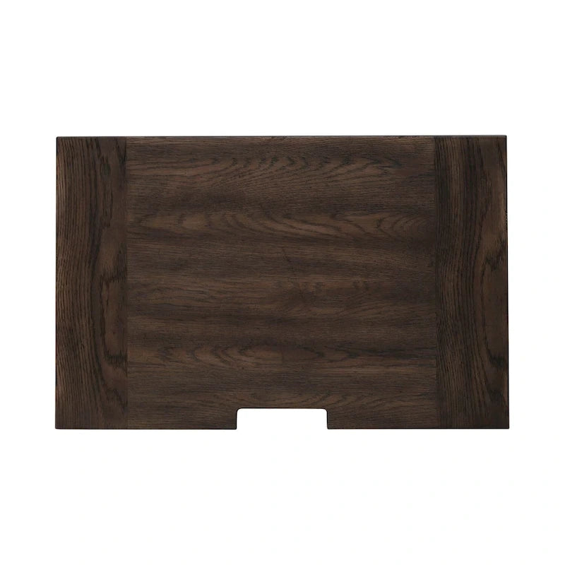 Paradise Valley Saddle Brown Panel Bed, Dresser and Mirror, & Nightstand