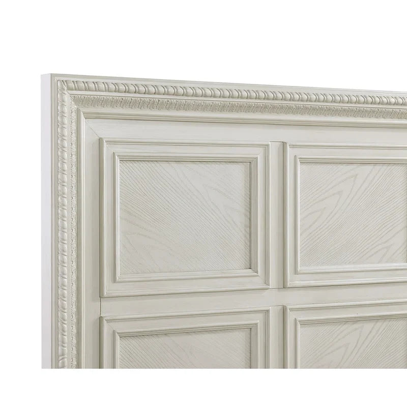 Oliver 5 Piece Cream Panel Bedroom Set