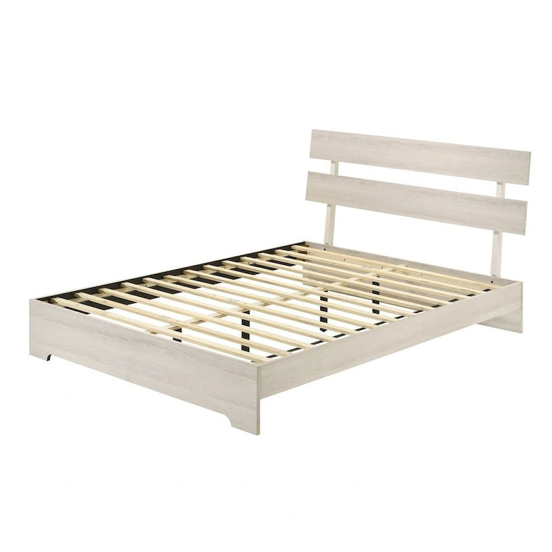 Annis 4 Piece White Platform Bedroom Set