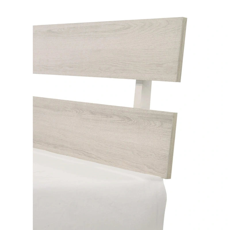 Annis 4 Piece White Platform Bedroom Set
