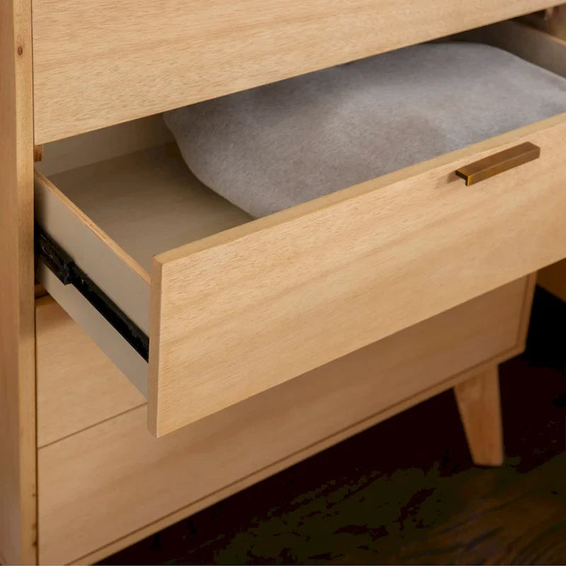 Carter Natural Wooden 4-Piece Queen Size Bedroom Set