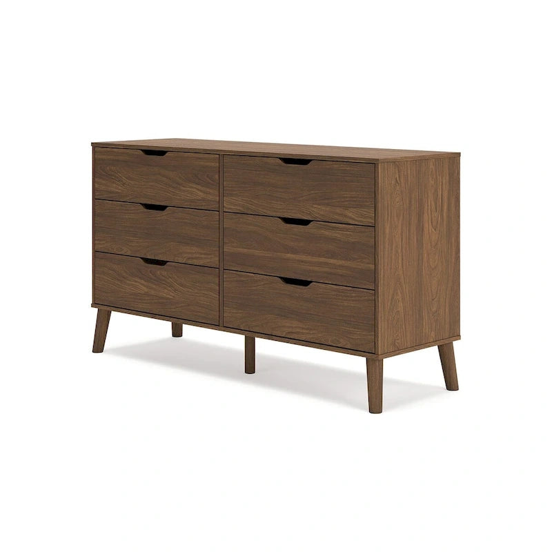 Signature Design by Ashley Fordmont Brown Panel Headboard with Dresser and Nightstand