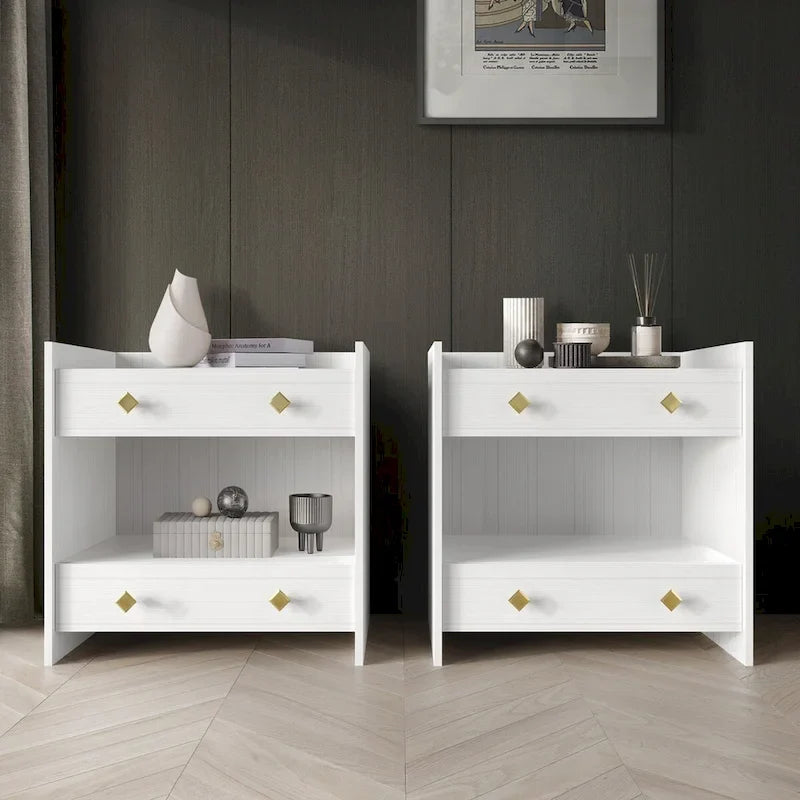 CraftPorch Mid-Century Modern Wall Panel Bedroom Set